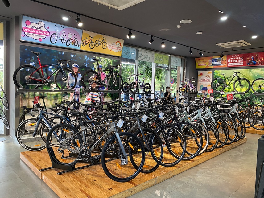 Cửa hàng xe đạp ở Thảo Điền