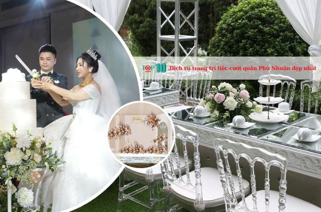 Dịch vụ trang trí tiệc cưới ở quận Phú Nhuận đẹp