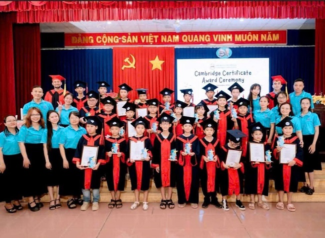 trung tâm tiếng anh ILE tại Củ Chi