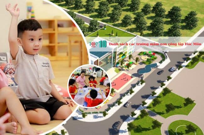 Danh sách các trường mầm non công lập ở Hóc Môn cập nhật mới