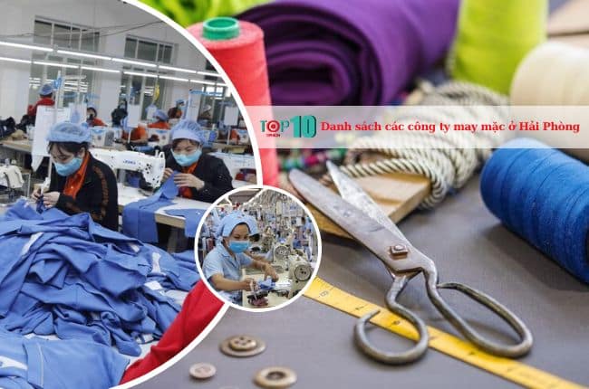 Danh sách các công ty may mặc ở Hải Phòng