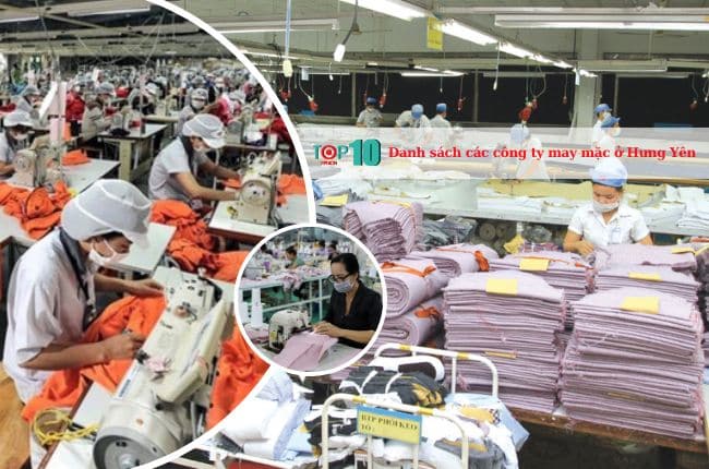 Danh sách các công ty may mặc ở Hưng Yên