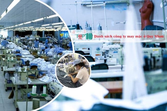 Danh sách công ty may mặc ở Quy Nhơn hiện nay