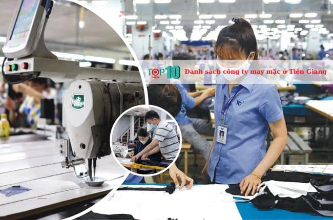 Danh sách các công ty may mặc ở Tiền Giang hiện nay