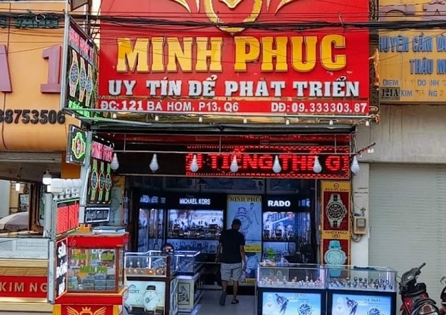 Cửa hàng đồng hồ Minh Phúc