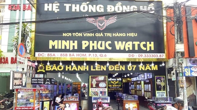 Cửa hàng đồng hồ Minh Phúc