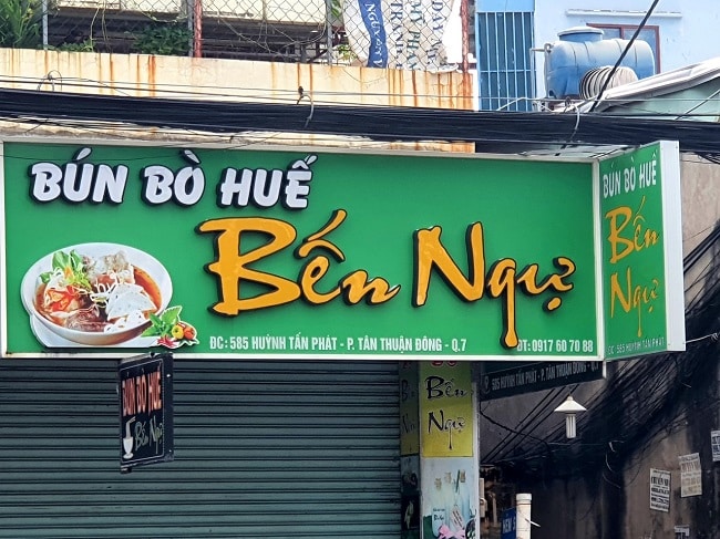 Bún bò Huế - Bến Ngự