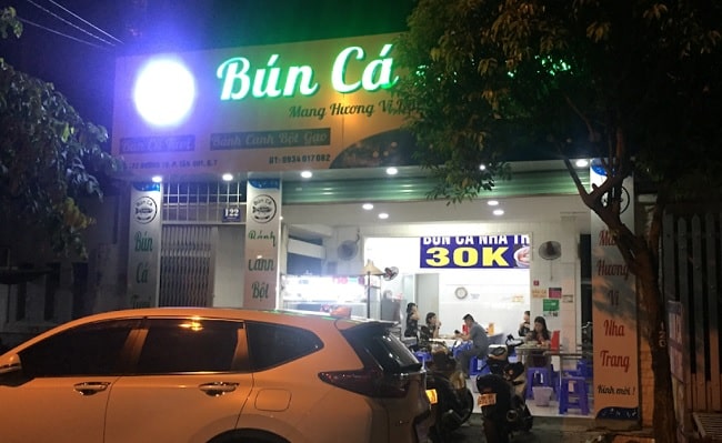Quán bún cá Nha Trang