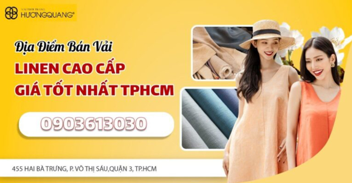 Thời Trang Hương Quang chuyên cung cấp vải linen