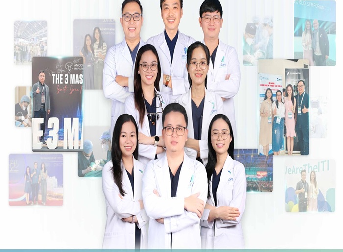 Đội ngũ bác sĩ Dr. Care – Implant Clinic