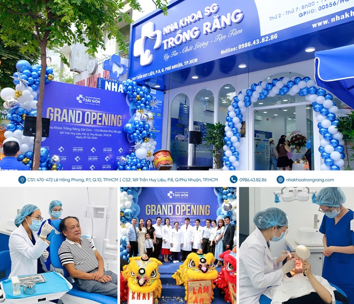 Nha khoa Trồng Răng Sài Gòn – Chi nhánh Phú Nhuận