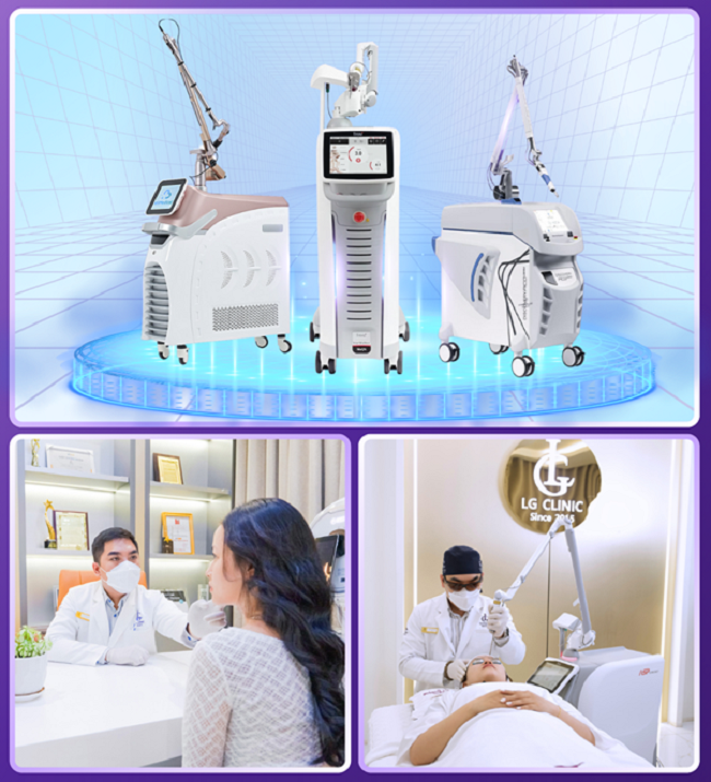 Liệu trình trị thâm mắt bằng laser tại LG Clinic sẽ được thăm khám và thực hiện bởi bác sĩ