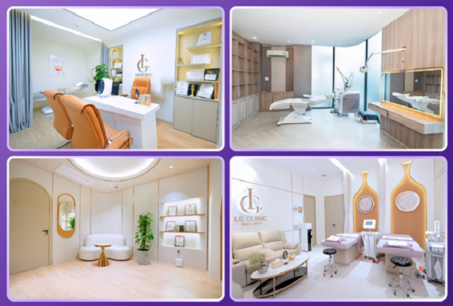 Không gian điều trị sang trọng tại LG Clinic là một ưu điểm khiến khách hàng hài lòng