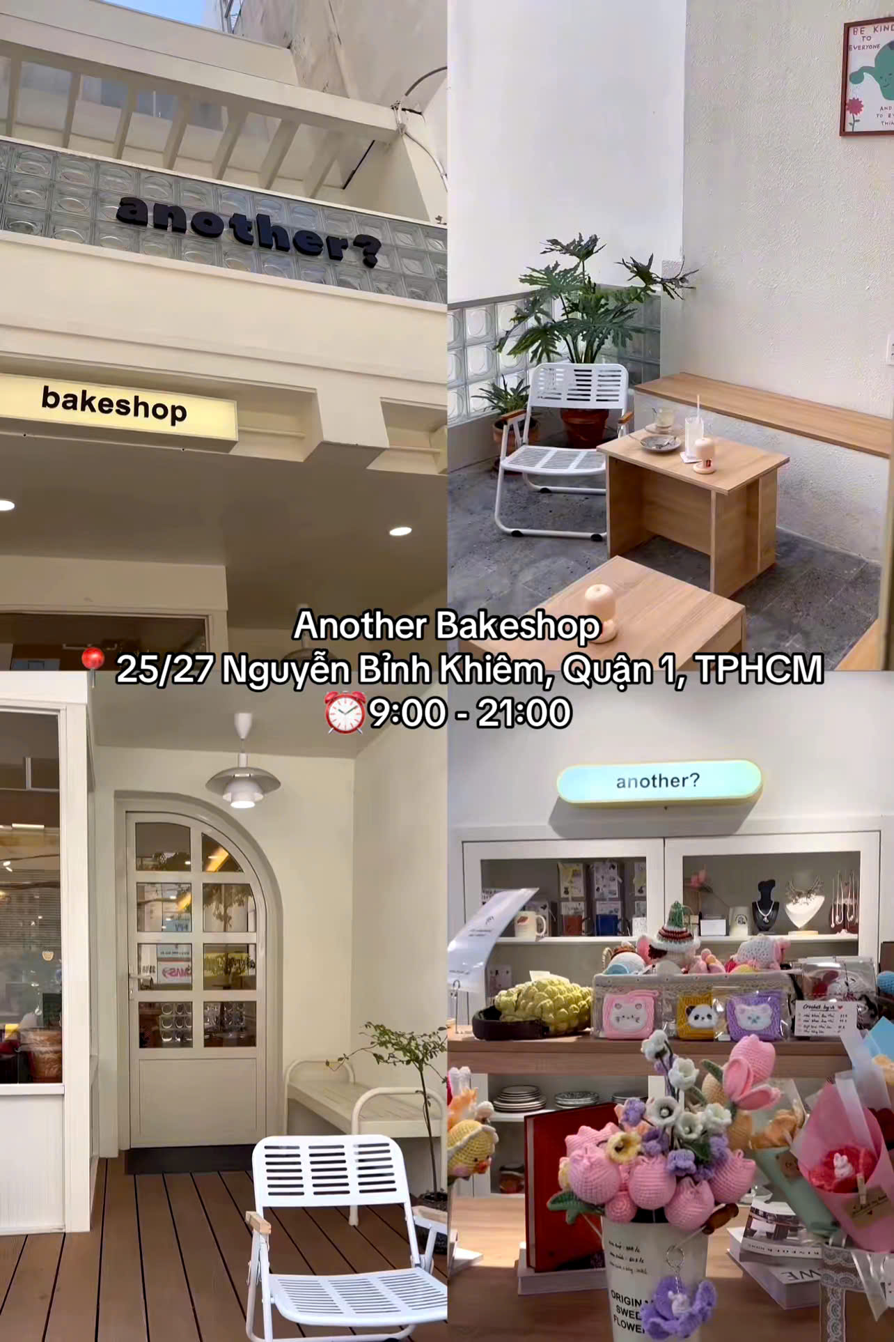 **Another Bake Shop** gây ấn tượng với không gian pastel xinh xắn và những chiếc bánh ngọt tinh tế