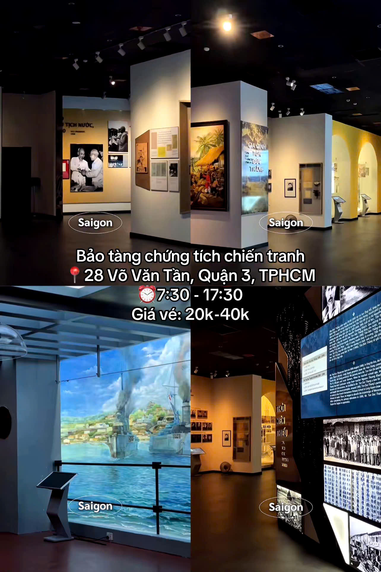 Địa điểm vui chơi, du lịch ở TPHCM - Bảo tàng Chứng tích Chiến tranh