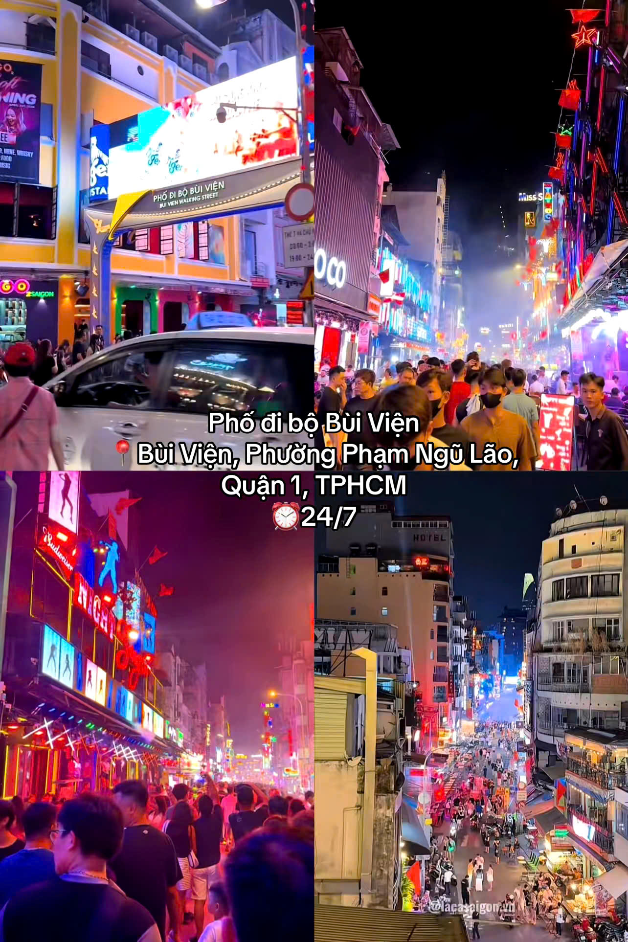 Địa điểm vui chơi, du lịch ở TPHCM - Phố đi bộ Bùi Viện