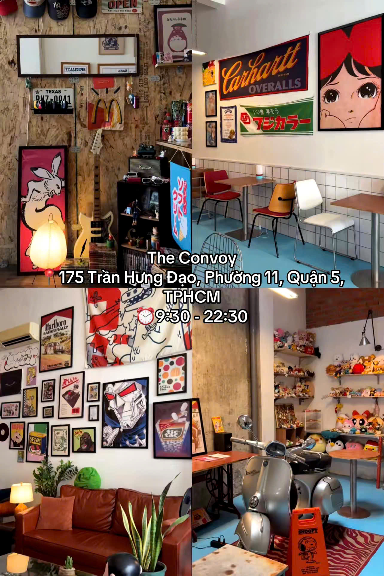 “Không gian The Convoy hiện đại và năng động, với ánh sáng tự nhiên chan hòa và decor mang phong cách trẻ trung, cá tính.