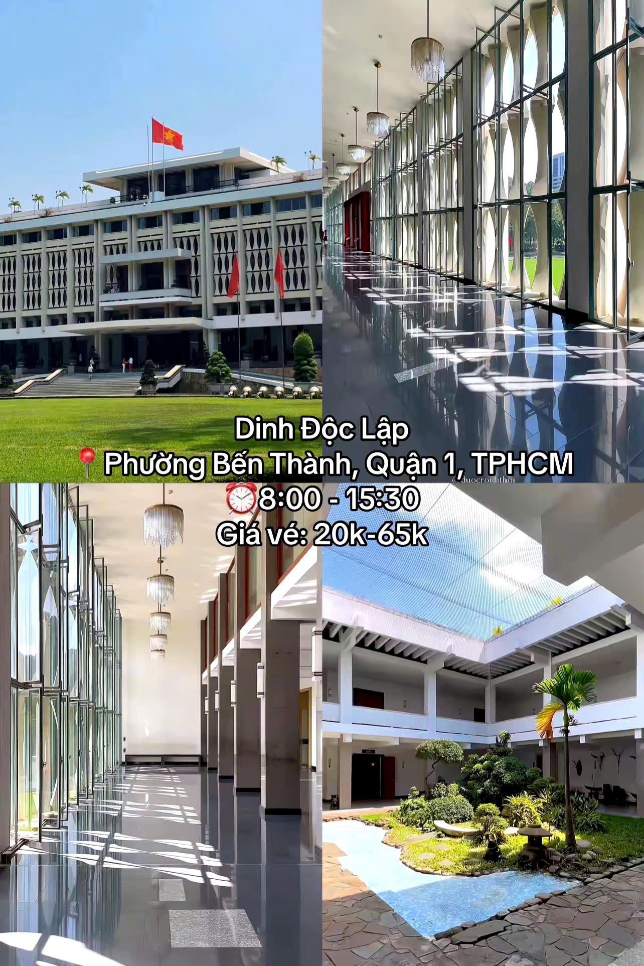 Địa điểm vui chơi, du lịch ở TPHCM - Dinh Độc Lập