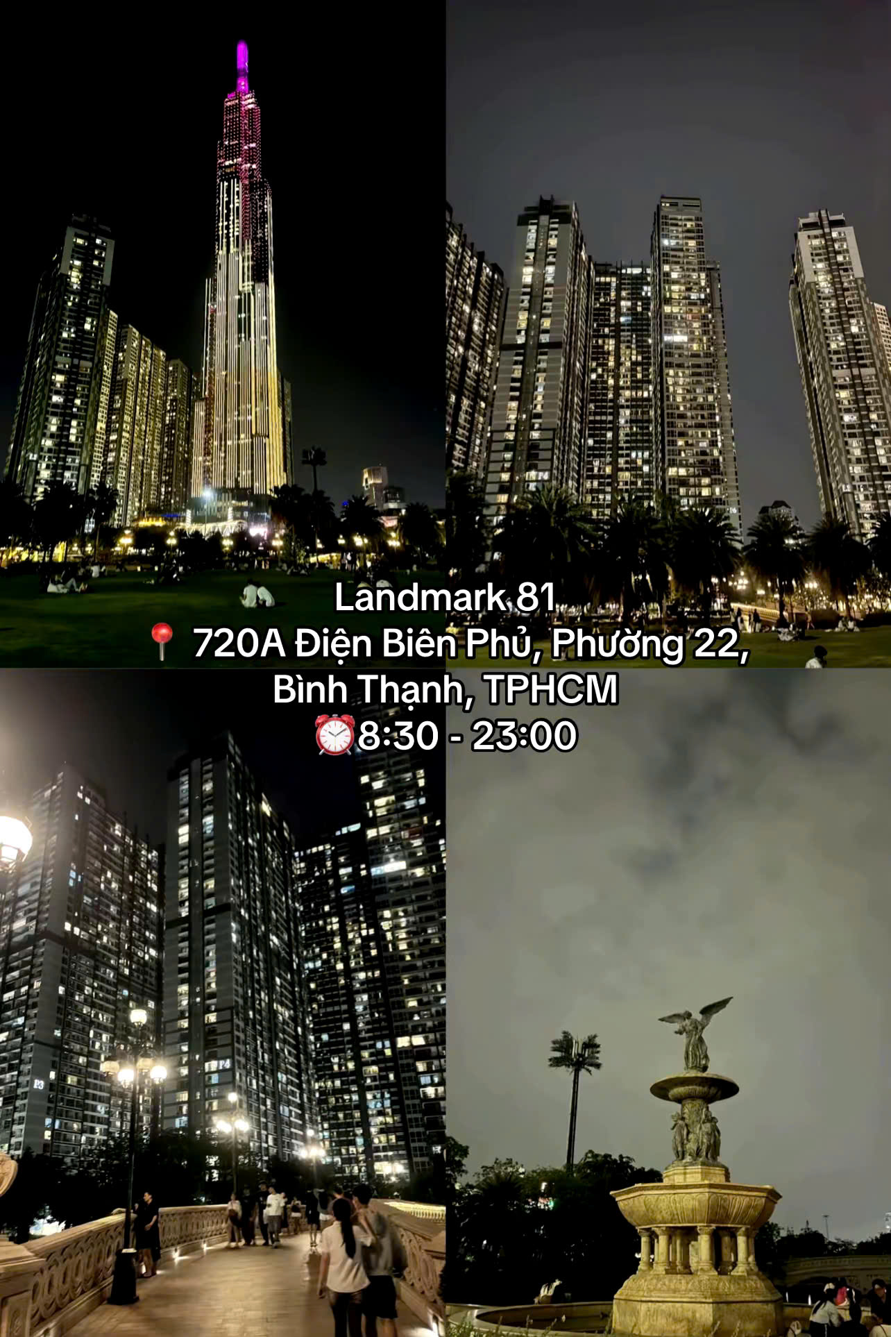 Địa điểm vui chơi, du lịch ở TPHCM - Landmark 81