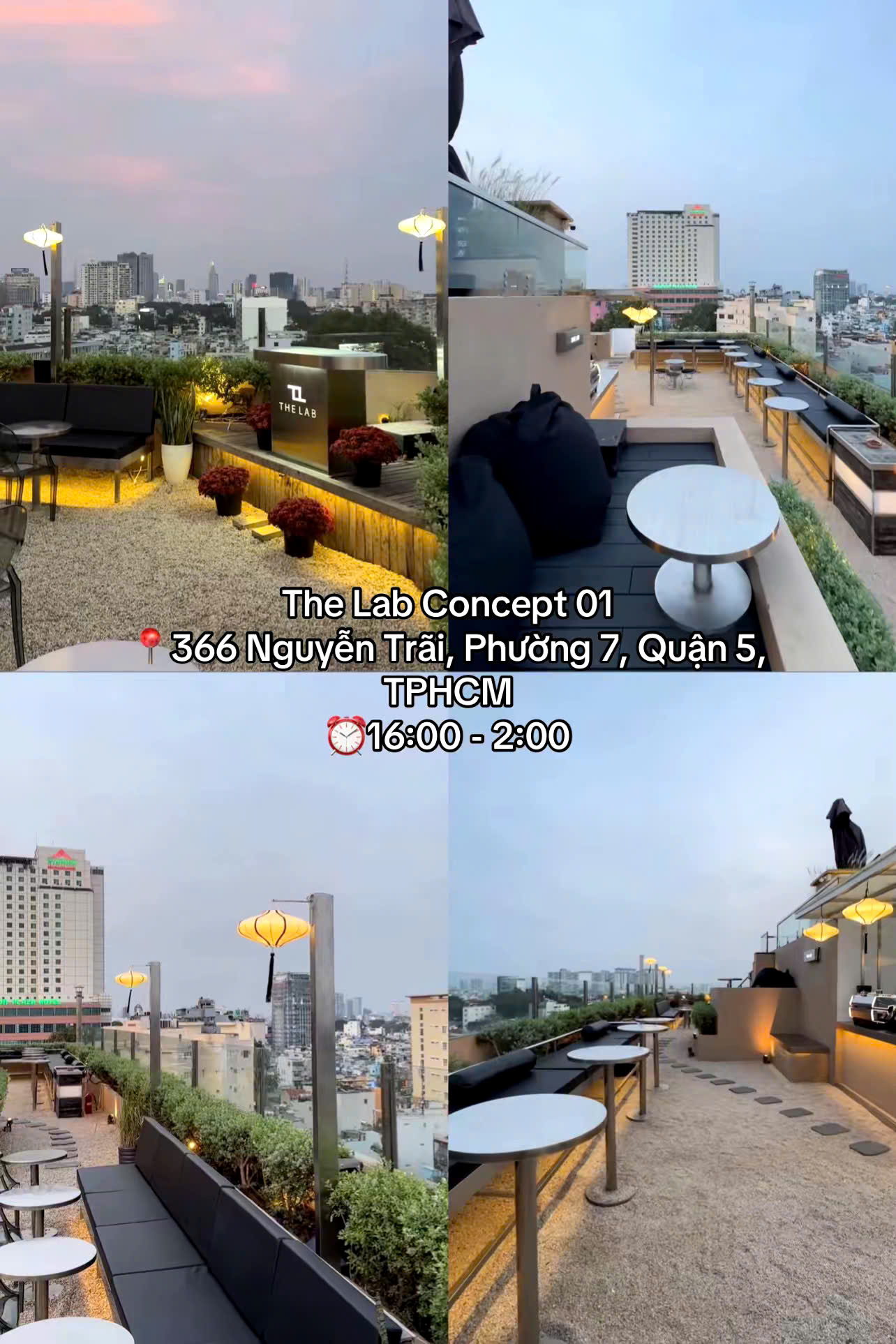 The Lab Concept 01 gây ấn tượng với không gian tối giản, đậm chất nghệ thuật, nơi ánh sáng và màu sắc hòa quyện tạo nên vẻ đẹp hiện đại và bí ẩn.