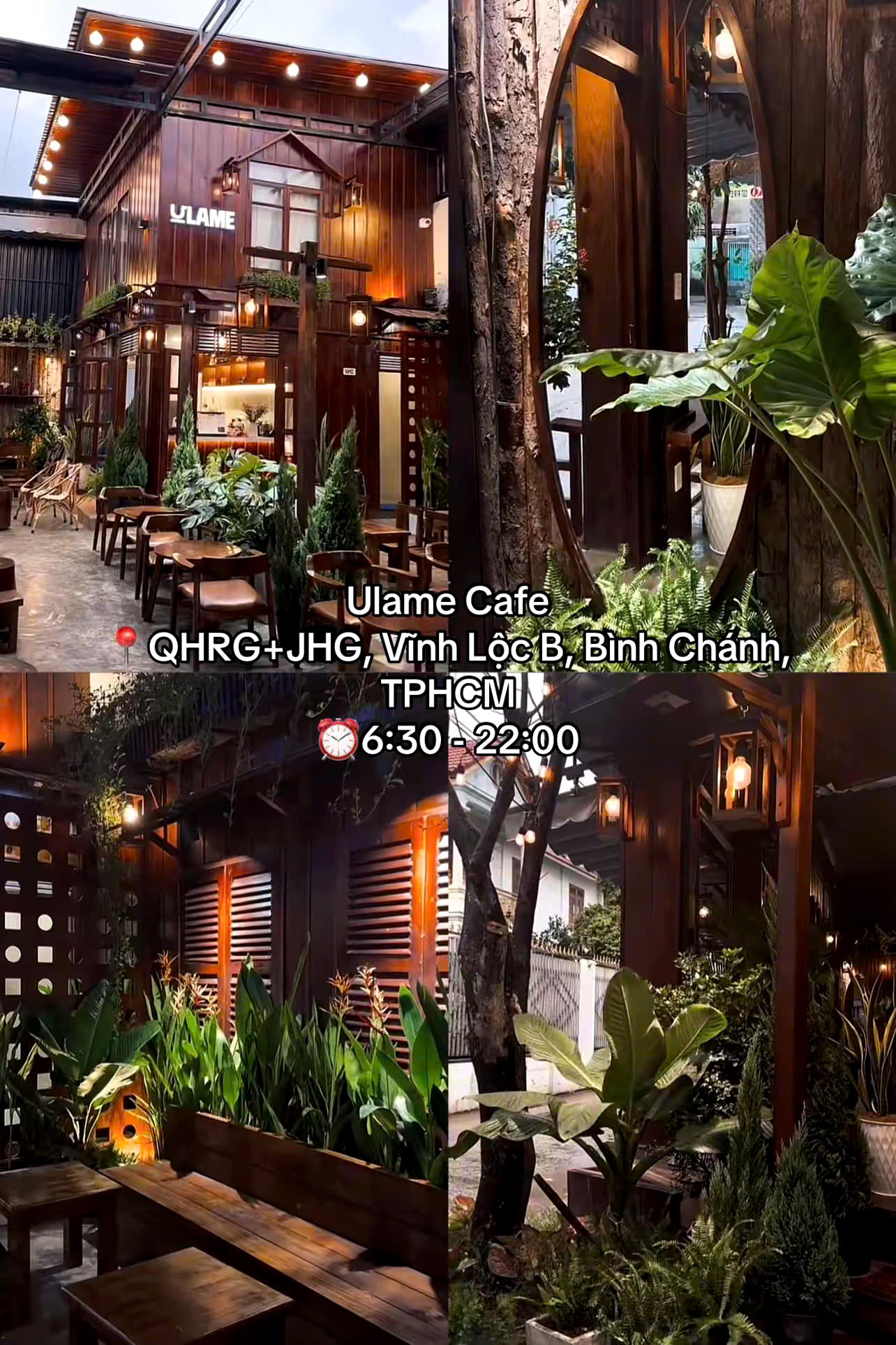 Không gian xanh mát, ánh sáng nhẹ nhàng – điểm hẹn lý tưởng cho một ngày thư giãn.