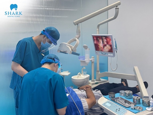 Nha khoa Shark chú trọng công nghệ hiện đại vào thăm khám và điều trị để tăng hiệu quả và độ chính xác 